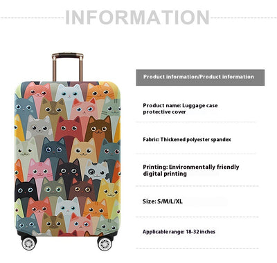 Funda Protectora Elástica Reforzada para Maletas y Equipaje de Viaje - Image 14
