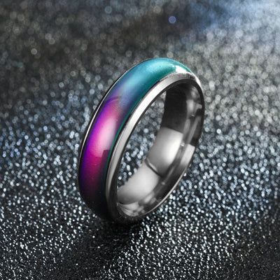 Anillo Termocromático de Acero Inoxidable - Cambia de Color con tu Estado de Ánimo - Image 3