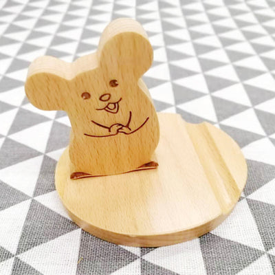 Soporte Personalizado para Teléfono en Madera de Haya con Monedero Integrado - Image 17