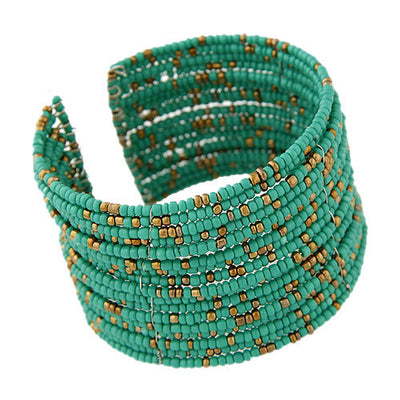 Collar Bohemio Multicapas con Cuentas de Arroz - Image 7
