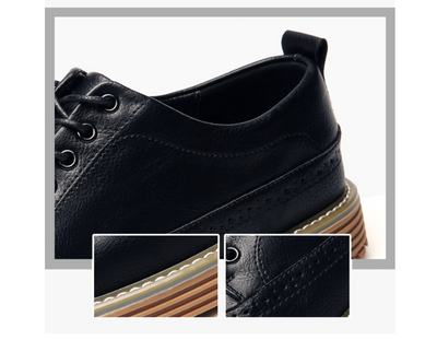 Zapatos Brogue Tallados para Hombre - Image 3