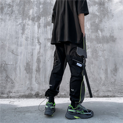 Pantalones deportivos holgados con cintura ajustable - Image 12