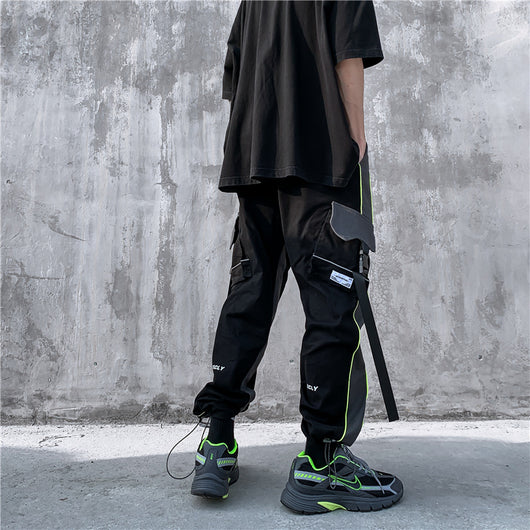 Pantalones deportivos holgados con cintura ajustable - Image 12