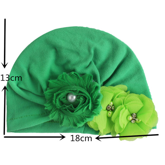 Gorra Infantil de Algodón con Diseño de Flores - Protección Solar - Image 25