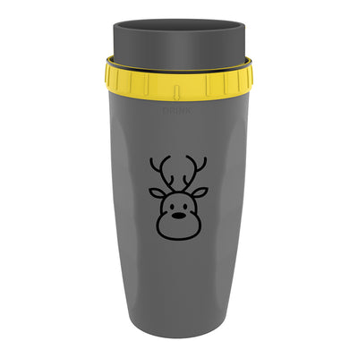 Taza Retro Destapada con Diseño Trenzado