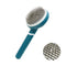 Green Coarse Needle Pet Comb