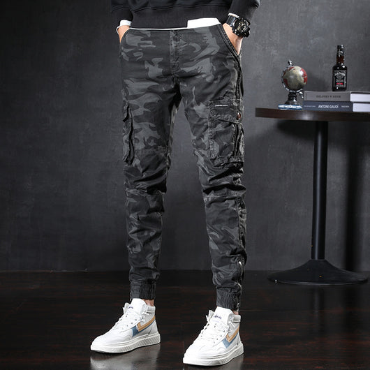 Pantalones Overol Slim Fit Coreano Casual para Hombre - Image 6