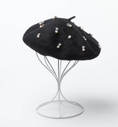 Boina de Lana con Strass Elegante - Image 11