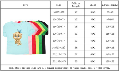 Playera Infantil con Estampado de Animales por Transferencia de Calor - Image 13