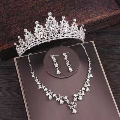 Conjunto de Corona y Collar de Cristales para Novia - Accesorios Nupciales Elegantes - Image 2