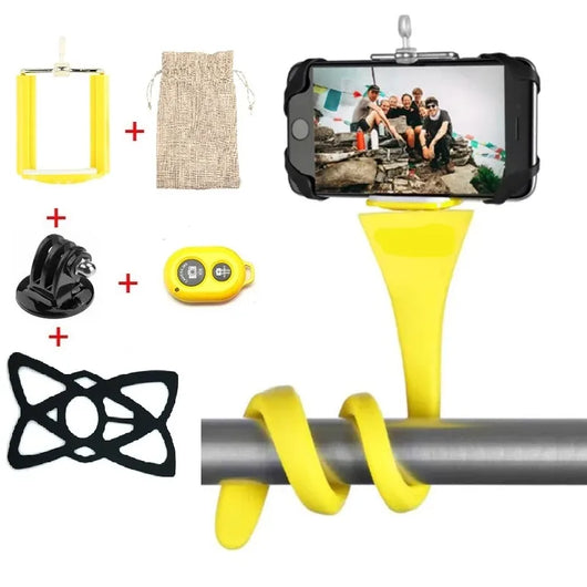 Soporte Pulpo Flexible para Teléfono Móvil