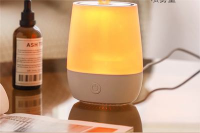 Humidificador Aromaterapia con Llama LED USB Silencioso para Dormitorio - Image 10