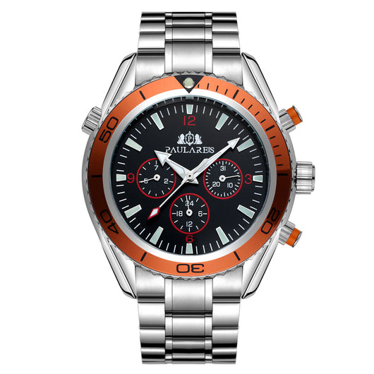 Reloj Automático de Acero para Hombre con Pulsera de Metal - Image 8