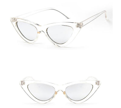 Retro cat-eye sunglasses with a tortoiseshell frame and dark lenses, ideal for a stylish, vintage look. - Image 10