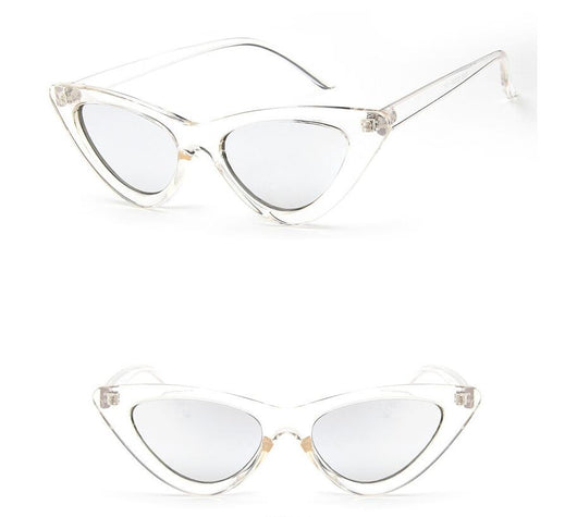 Retro cat-eye sunglasses with a tortoiseshell frame and dark lenses, ideal for a stylish, vintage look. - Image 10