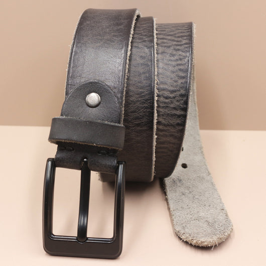 Cinturón de Cuero Premium Estilo Coreano con Hebilla de Perno para Hombre - Image 30