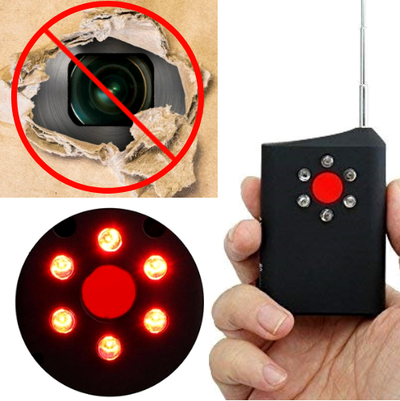 Detector de Señales de Cámaras Ocultas Anti-Espionaje