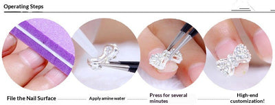 Joyas Metálicas para Uñas - Parches Decorativos - Image 21
