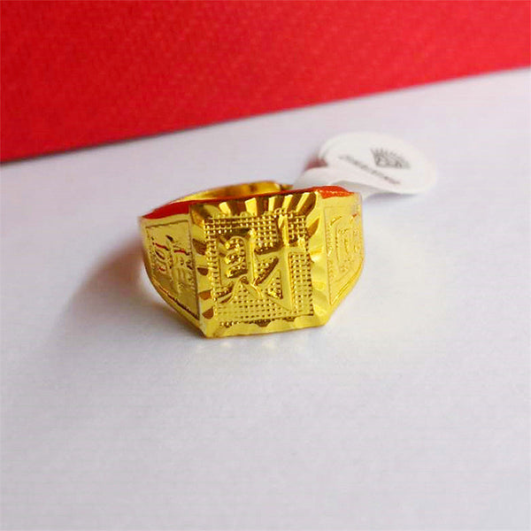 Anillo Cuadrado para Hombre