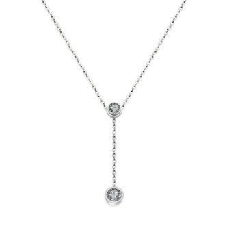 Collar de Oro Rosado 18K Laminado en Acero Inoxidable con Perforación Simple - Image 5
