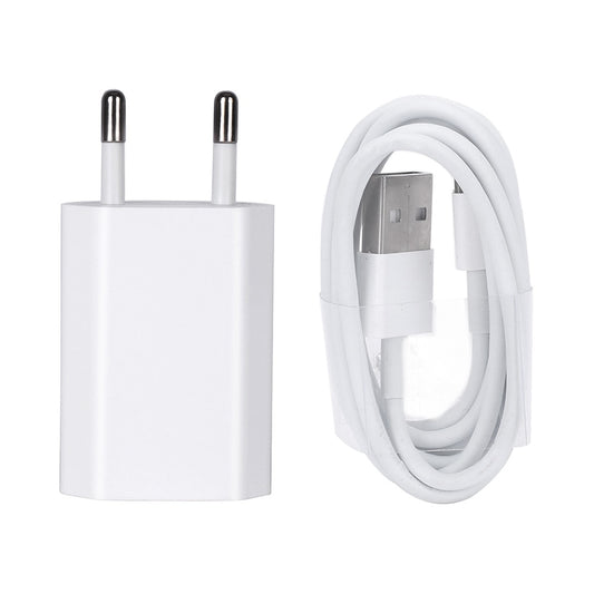 Cargador USB 5V 2A Compatible con iPhone, iPad y Smartphones
