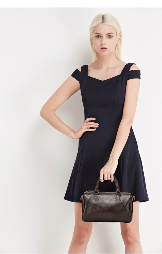 Bolso Retro de Cuero Genuino para Mujer - Diseño Casual y Portátil - Image 26