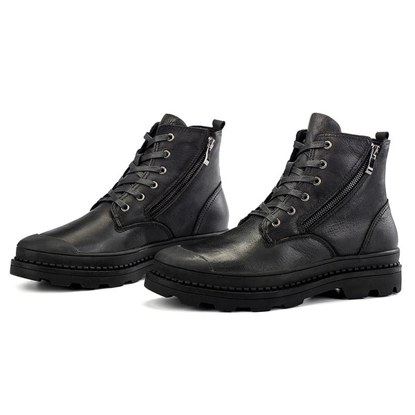 Botas Martin de Cuero para Hombre con Forro Térmico y Suela Antideslizante