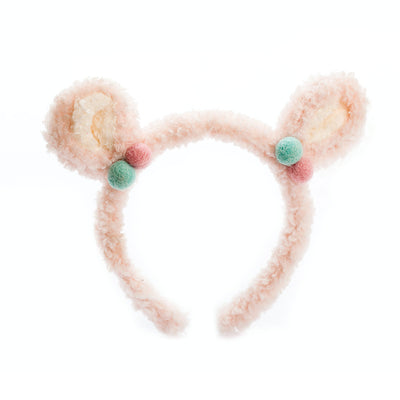 Diadema con orejas de peluche - Image 5