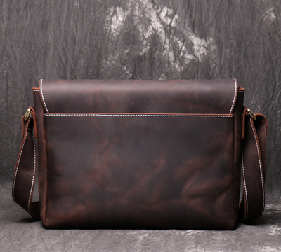 Bolso Bandolera Vintage Artesanal para Hombre - Image 6