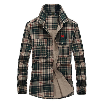 Camisa de Cuadros Casual para Hombre - Image 7