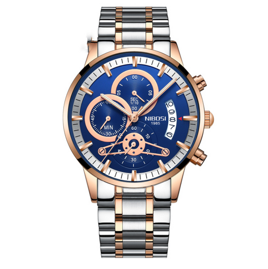 Reloj de Pulsera para Hombre con Correa de Acero Sólido - Image 2