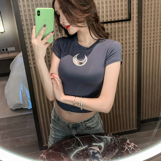 Conjunto Deportivo Mujer: Playera Manga Corta con Leggings Cintura Alta - Image 2