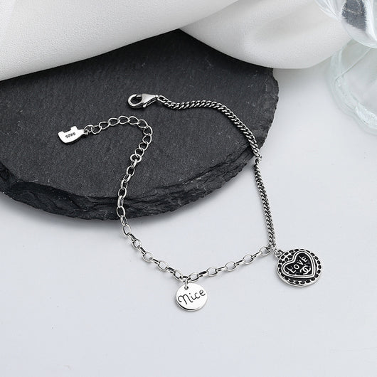 Pulsera Anillo de Plata Tailandesa Estilo Vintage Retro - Image 5