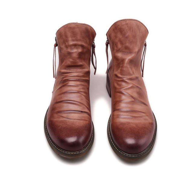 Botas de Cuero Altas para Hombre - Estilo para Todas las Estaciones