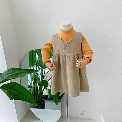 Vestido de Pana para Niñas - Diseño Fresco y Versátil - Image 10