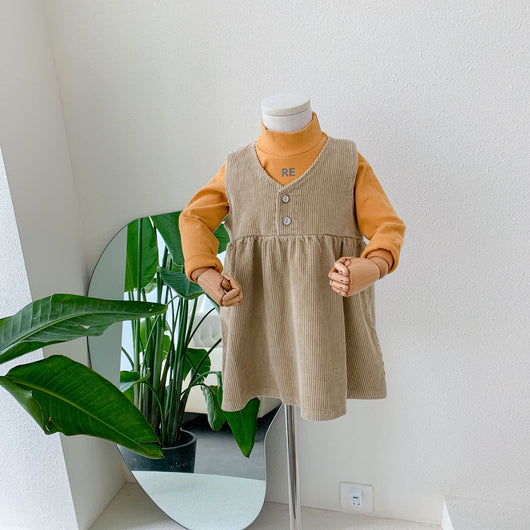 Vestido de Pana para Niñas - Diseño Fresco y Versátil - Image 10