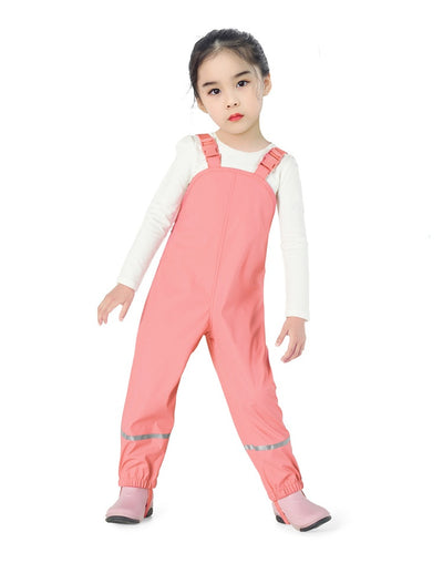 Pantalón Impermeable Transpirable con Tirantes para Niños - Image 19