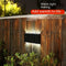 Lámpara Solar Doble de Pared para Exterior - Iluminación Impermeable para Jardín