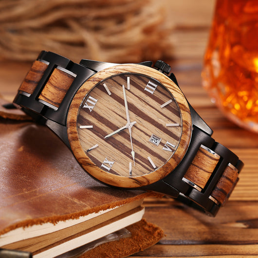 Reloj de Cuarzo para Hombre con Sándalo Negro - Image 10