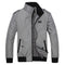 Abrigo Casual Ejecutivo para Hombre Talla Grande - Chaqueta Cortavientos Suelta y Cómoda