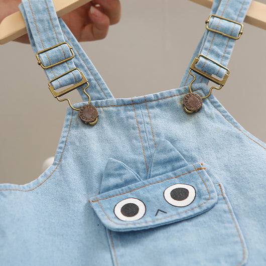 Conjunto Infantil Dos Piezas con Babero - Playera Cuello Redondo Manga Corta - Image 50