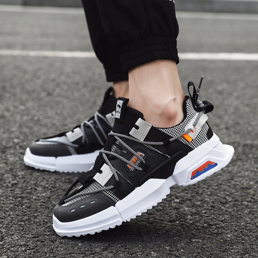 Zapatillas Deportivas Hombre Malla Transpirable con Suela Gruesa Confort - Image 8