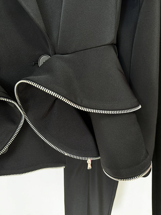Traje Ejecutivo Dos Piezas con Blazer Ajustado y Pantalón Entallado - Image 13