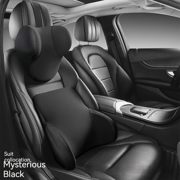 Almohada Lumbar de Espuma Viscoelástica Impermeable para Auto - Lujo Cómodo y Transpirable