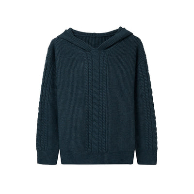 Sudadera con Capucha para Mujer - Suéter Tejido Casual de Manga Larga - Image 5