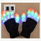 Guantes LED Arcoíris Luminosos