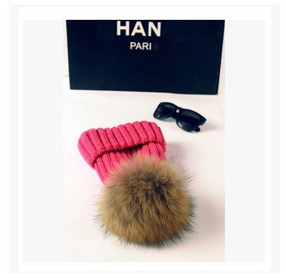 Gorro Infantil de Lana con Pompón para Otoño e Invierno - Image 9