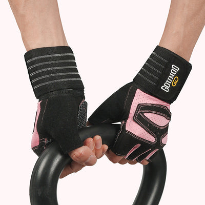 Guantes de Ejercicio Alargados Transpirables y Cómodos - Image 15