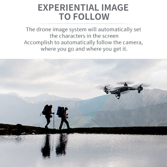 Dron Cuadricóptero Plegable XS816 con Flujo Óptico