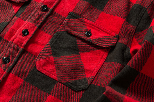Camisa Franela Gruesa Estilo Americano para Hombre - Image 16